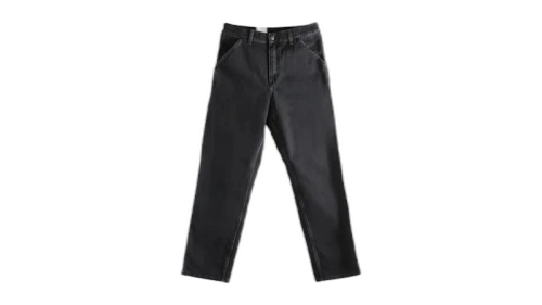 Carhartt WIP Single Knee Pant Stone Washed Black